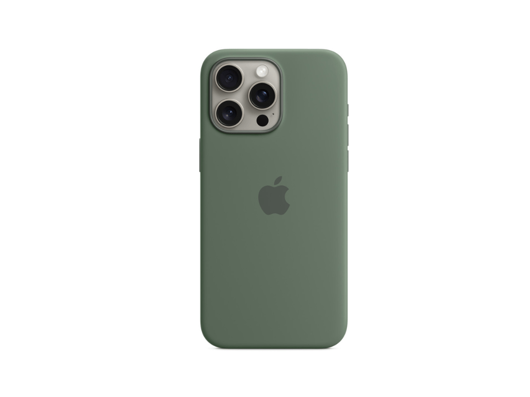 Buy iPhone 15 Pro Max Silicone Case with MagSafe - Cypress in Qatar Buy iPhone 15 Pro Max Silicone Case with MagSafe - Cypress in Qatar